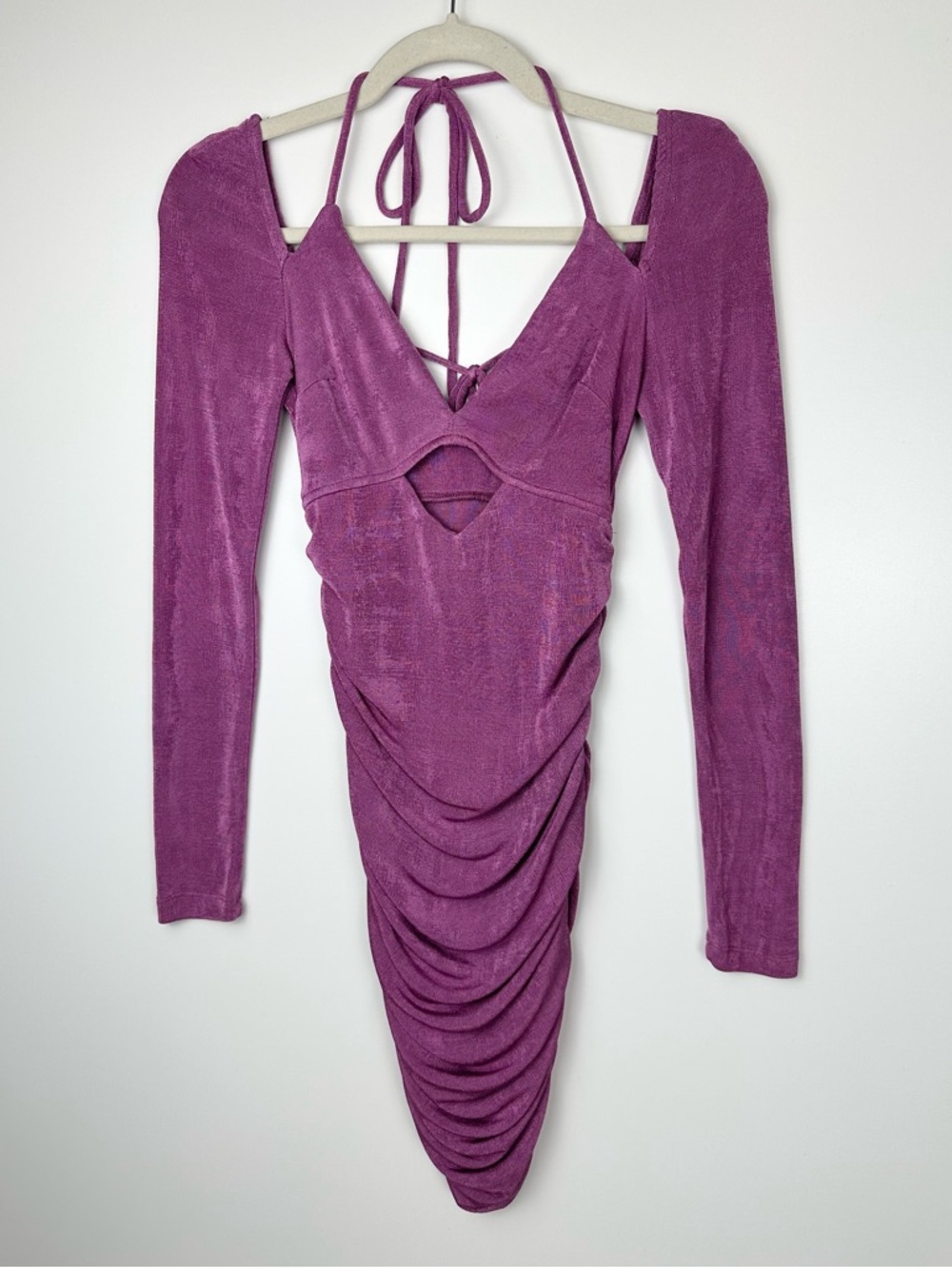 Princess Polly Stretch Halter Mini Dress